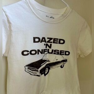 Brandy Melville Kids White Dazed 'N Confused T-Shirt